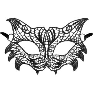 Loup broderie souple Nuit