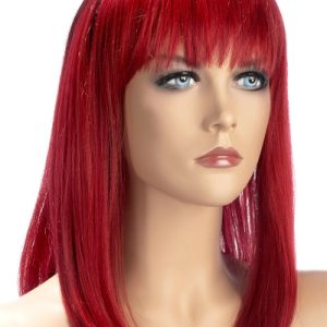 Perruque Elvira rouge - World Wigs
