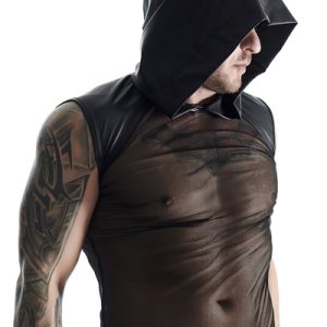 T-shirt à capuche en mesh - Regnes
