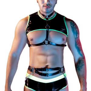 Ensemble sexy fluo 4 pièces - J Lingerie