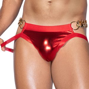 Jock-Strap rouge brillant - J Lingerie