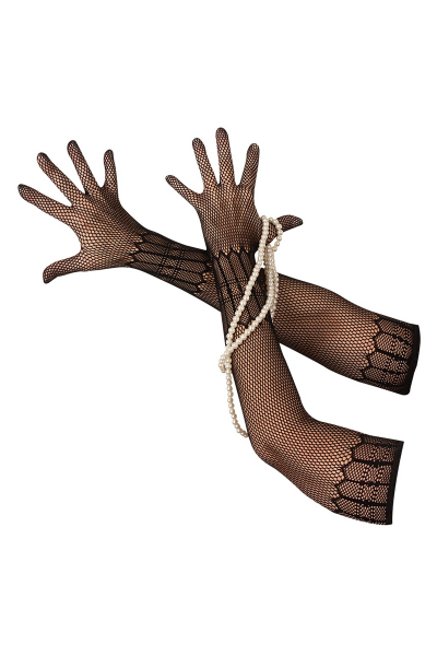 Longs gants en maille - Cotelli Accessoires 4 Longs gants en maille - Cotelli Accessoires – Image 4