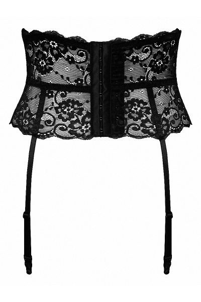 Ceinture porte-jarretelles noir - Cottelli Lingerie 4 Ceinture porte-jarretelles noir - Cottelli Lingerie – Image 4