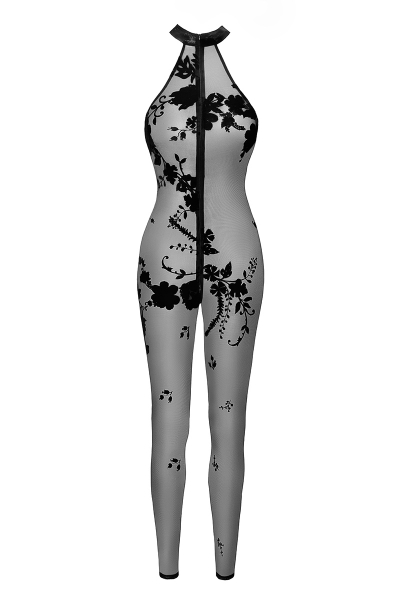 Combinaison zippée Ego F315 tulle floqué 4 Combinaison zippée Ego F315 tulle floqué – Image 4