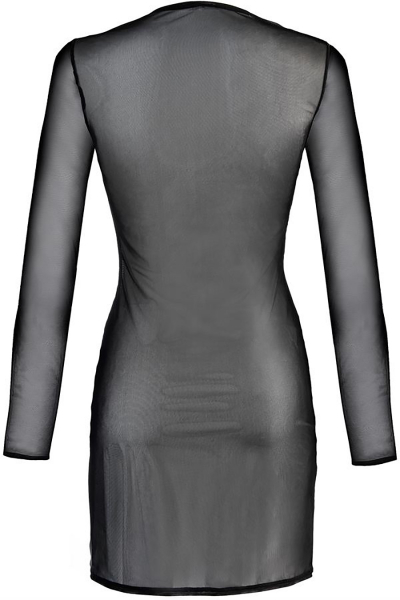 Robe tulle noir V-10639 - Axami 4 Robe tulle noir V-10639 - Axami – Image 4