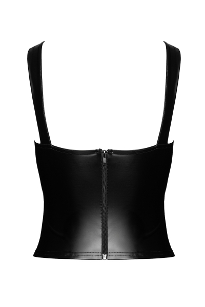 Top style corset Vixen F365 - Noir Handmade 4 Top style corset Vixen F365 - Noir Handmade – Image 4