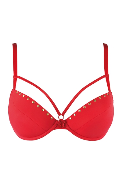 Soutien-gorge push-up rouge V-10351 - Axami 4 Soutien-gorge push-up rouge V-10351 - Axami – Image 4