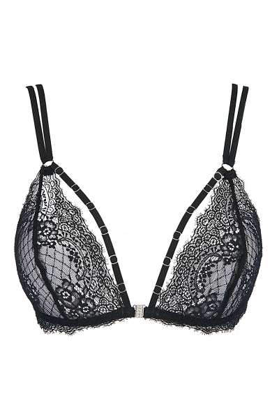 Soutien-gorge bralette noir V-10091 - Axami 4 Soutien-gorge bralette noir V-10091 - Axami – Image 4