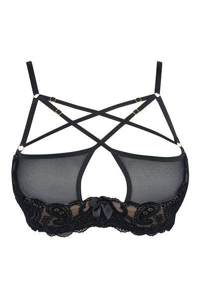 Soutien-gorge noir V-10051 - Axami 4 Soutien-gorge noir V-10051 - Axami – Image 4