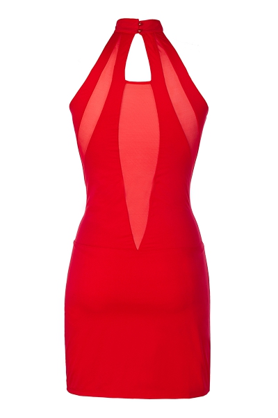 Robe rouge V-9259 - Axami 4 Robe rouge V-9259 - Axami – Image 4