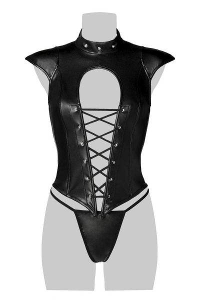 Corsage lacé sexy fetish - Grey Velvet 4 Corsage lacé sexy fetish - Grey Velvet – Image 4
