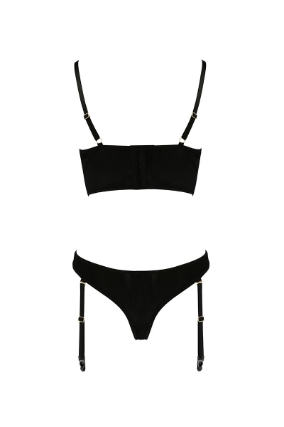 Ensemble culotte à jarretelles et bustier Lara - Casmir 4 Ensemble culotte à jarretelles et bustier Lara - Casmir – Image 4