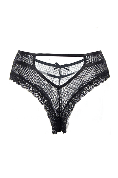 Tanga noir dentelle - Paris Hollywood 4 Tanga noir dentelle - Paris Hollywood – Image 4