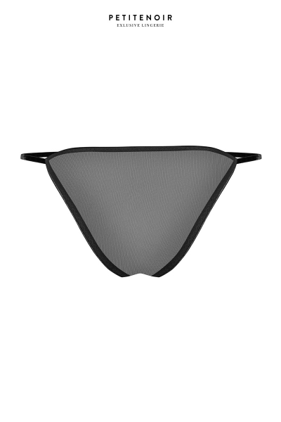 Slip échancré tulle et broderies 4 Slip échancré tulle et broderies – Image 4