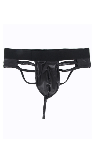 String noir wetlook 4 String noir wetlook – Image 4