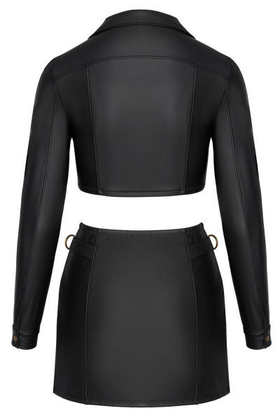 Ensemble top et jupe courte noir - Cottelli PARTY 4 Ensemble top et jupe courte noir - Cottelli PARTY – Image 4