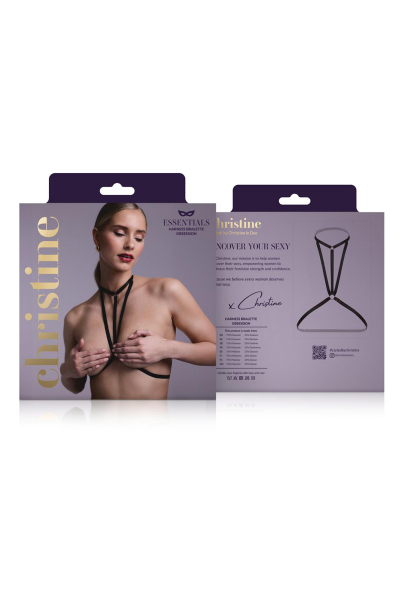 Harnais bralette Obsession - Christine 5 Harnais bralette Obsession - Christine – Image 5