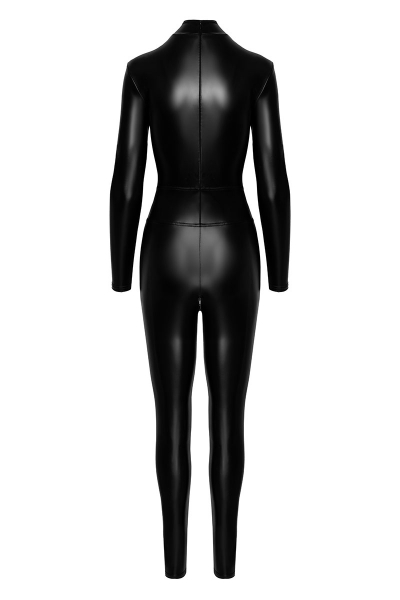 Combinaison intégrale Caged avec anneaux F319 wetlook 5 Combinaison intégrale Caged avec anneaux F319 wetlook – Image 5