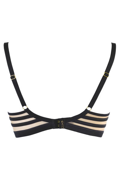 Soutien-gorge tulle noir V-10491 - Axami 5 Soutien-gorge tulle noir V-10491 - Axami – Image 5