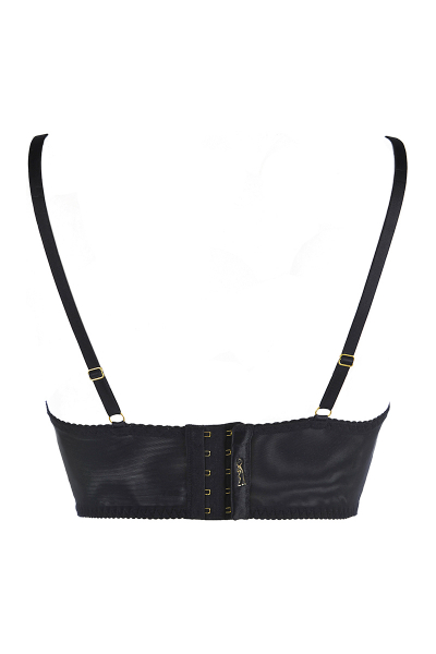 Soutien-gorge bustier noir V-10511 - Axami 5 Soutien-gorge bustier noir V-10511 - Axami – Image 5