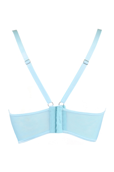 Soutien-gorge dentelle bleu V-10121 - Axami 5 Soutien-gorge dentelle bleu V-10121 - Axami – Image 5