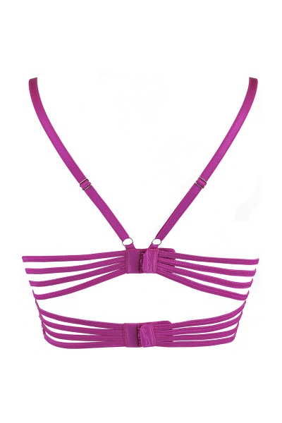 Soutien-gorge fuchsia V-9741 - Axami 5 Soutien-gorge fuchsia V-9741 - Axami – Image 5
