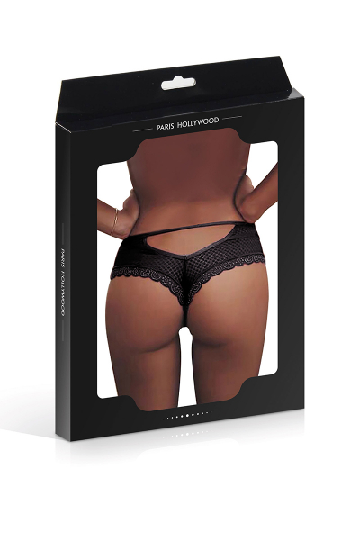 Tanga noir dentelle - Paris Hollywood 5 Tanga noir dentelle - Paris Hollywood – Image 5