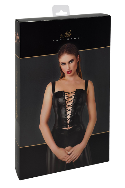 Top style corset Vixen F365 - Noir Handmade 5 Top style corset Vixen F365 - Noir Handmade – Image 5
