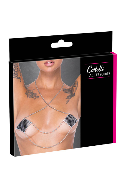 Caches tétons avec chainette de cou - Cotelli Accessoires 5 Caches tétons avec chainette de cou - Cotelli Accessoires – Image 5